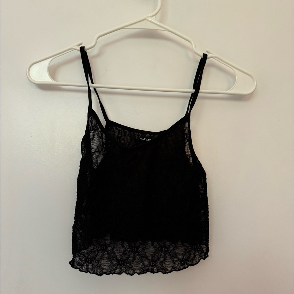Urban outfitters “out from under” black lace top. Never worn. Size XS